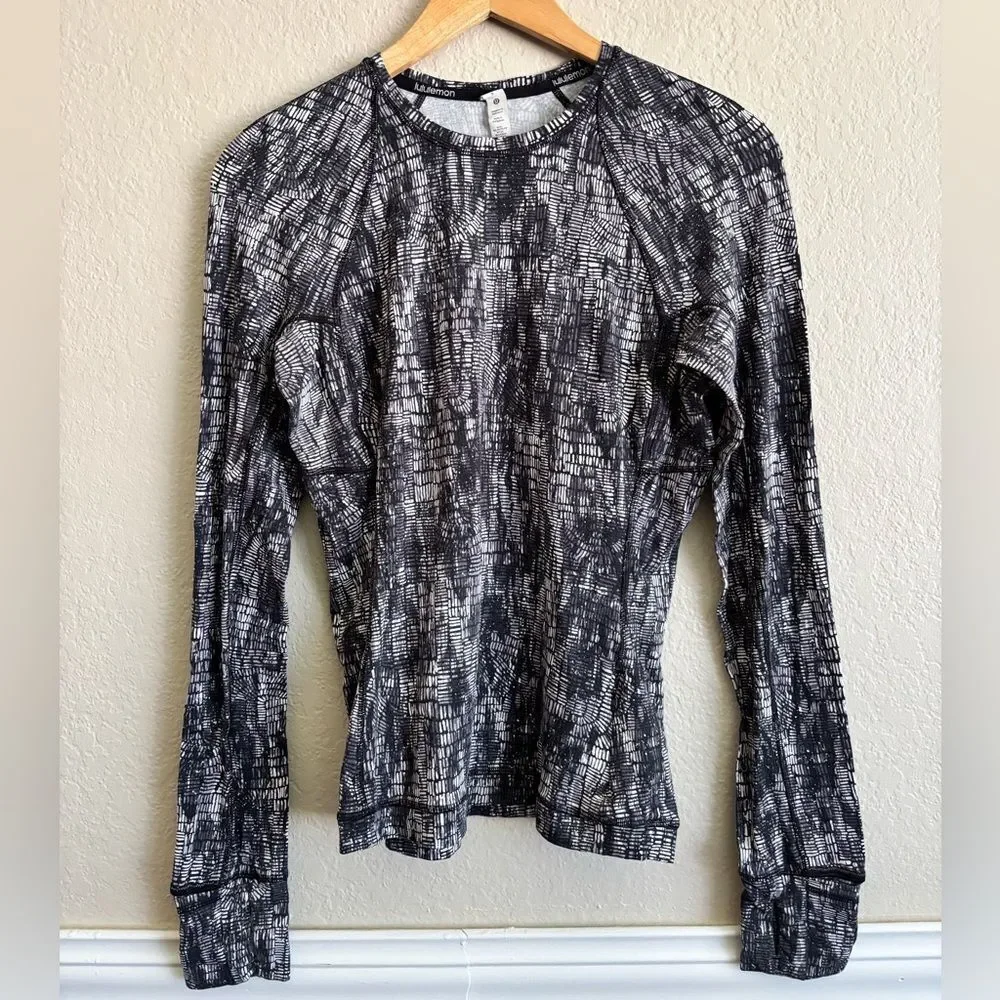 Lululemon Athletica Rulu Run Long Sleeve Shirt